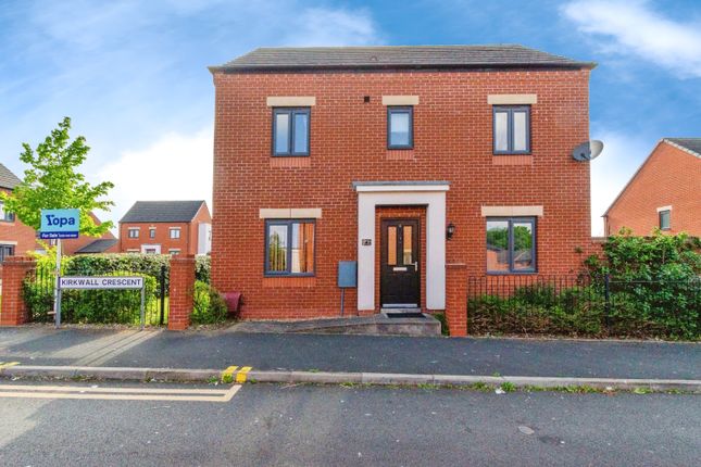 Detached house for sale in Kirkwall Crescent, Wolverhampton