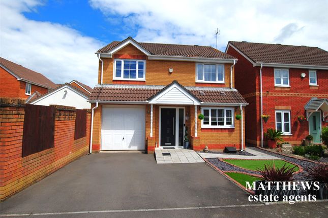 Thumbnail Detached house for sale in Spencer David Way, Regents Gate, St Mellons, Cardiff