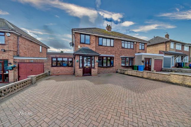 Thumbnail Semi-detached house for sale in Sutherland Road, Cheslyn Hay, Walsall