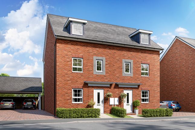 Thumbnail Semi-detached house for sale in "Woodcote" at Richmond Way, Whitfield, Dover