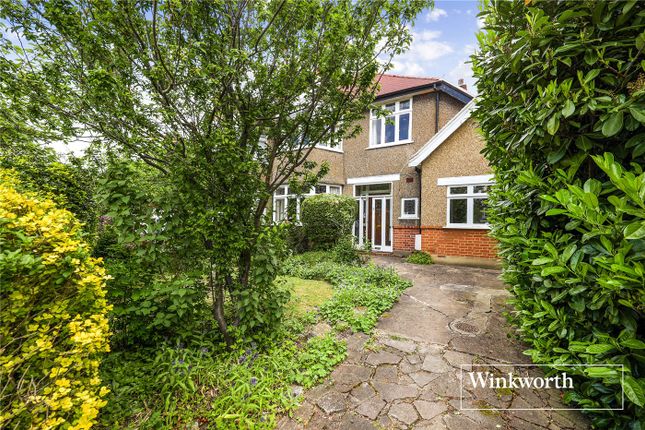 Thumbnail Semi-detached house for sale in Claremont Park, Finchley, London