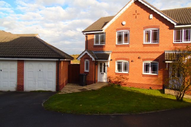 Thumbnail Semi-detached house to rent in Bramble Close, South Normanton, Alfreton