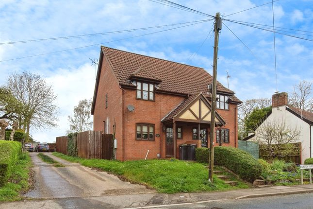 Semi-detached house for sale in Bildeston Road, Combs, Stowmarket