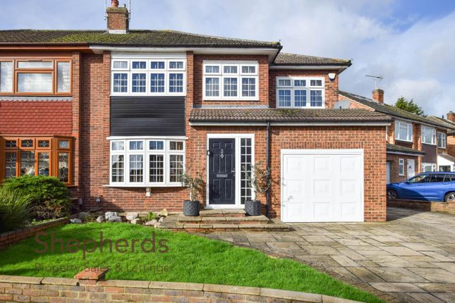 Thumbnail Semi-detached house for sale in Cordell Close, Cheshunt, Waltham Cross