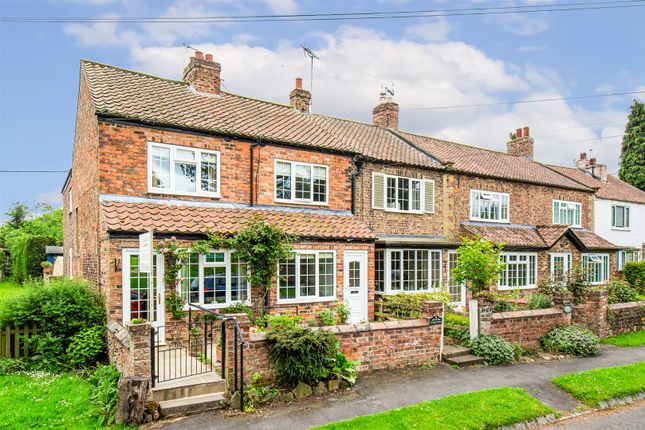 Thumbnail End terrace house for sale in Lime Tree Cottages, Roecliffe, York