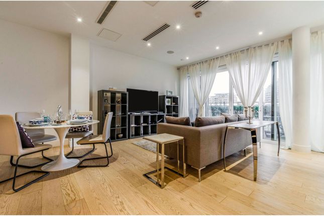 Thumbnail Flat for sale in Riverwalk Apartments- 5 Central Avenue, Fulham