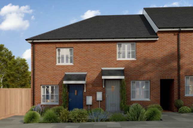 End terrace house for sale in Plot 39, "The Wallace", Saxon Park, Branston