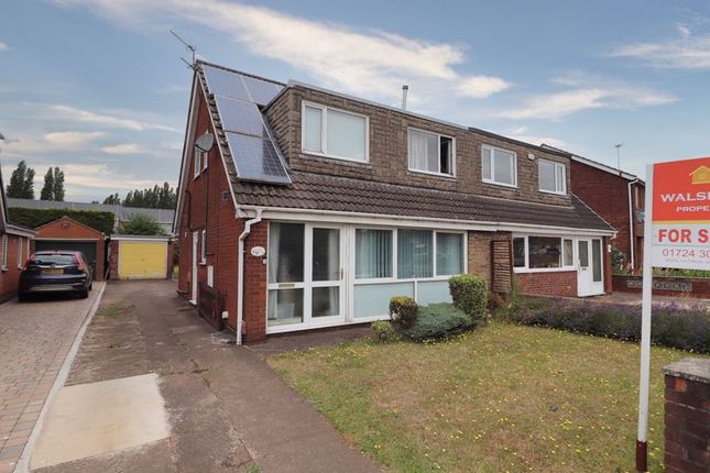 Thumbnail Semi-detached house for sale in Warwick Road, Scunthorpe