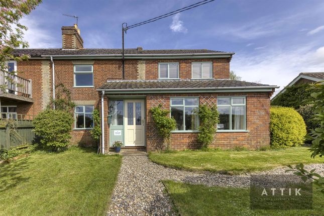 Thumbnail Cottage for sale in Hall Road, Spexhall, Halesworth