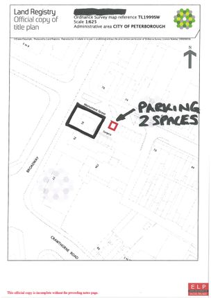 Parking/garage to let in Broadway, Peterborough