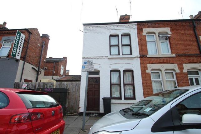 Thumbnail Terraced house to rent in Saxon Street, Leicester