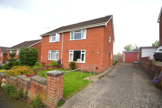 Thumbnail Semi-detached house for sale in Barley Farm Road, Exeter, Devon