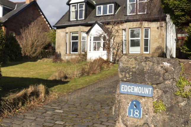 Detached house for sale in Edgemount, 18 Bonar Crescent, Bridge Of Weir, Renfrewshire