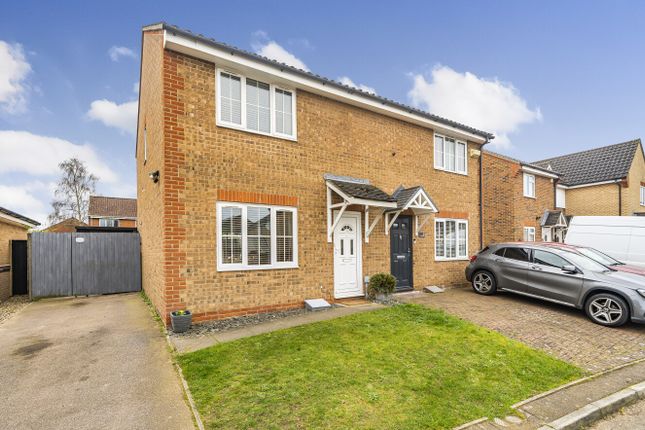 Thumbnail Semi-detached house for sale in The Fallows, Taverham, Norwich