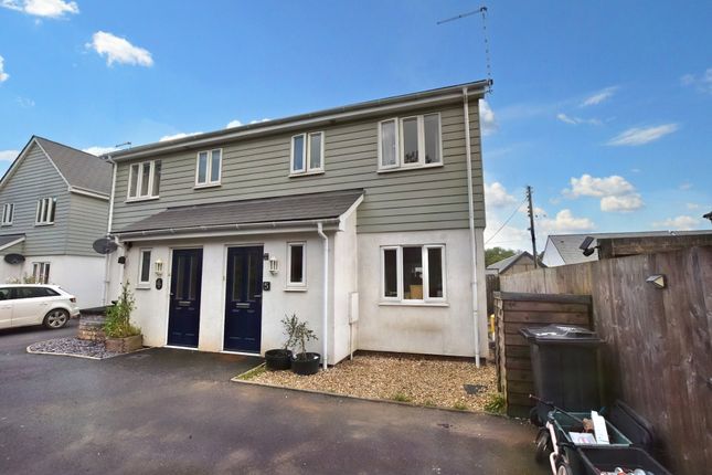 Semi-detached house for sale in Bridge Meadow Close, Lapford, Crediton, Devon