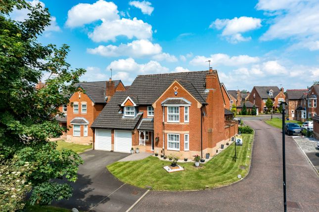 Thumbnail Detached house for sale in Browning Drive, Winwick, Warrington, Cheshire