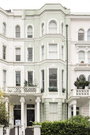 Terraced house for sale in Colville Terrace, Notting Hill, London.