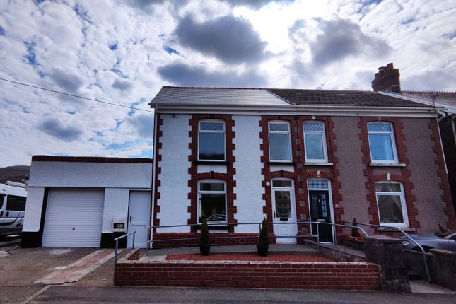 Semi-detached house for sale in Gnoll Road, Ystalyfera, Swansea