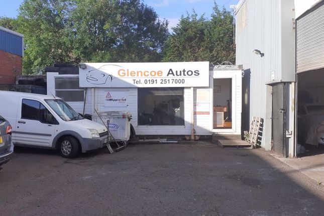 Thumbnail Commercial property for sale in Glencoe Autos, Foxhunters Road, Whitley Bay