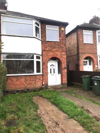 Thumbnail Semi-detached house to rent in Kingsway, Leicester
