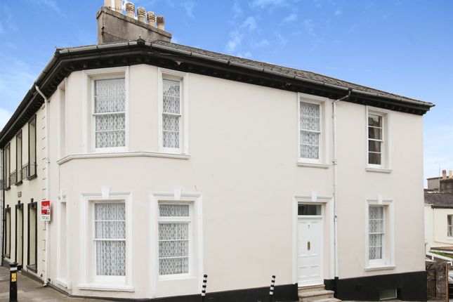 Thumbnail End terrace house for sale in Croft Road, Torquay