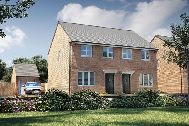 Semi-detached house for sale in "The Studland" at Muggleton Road, Amesbury, Salisbury