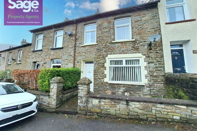 Terraced house for sale in Railway Terrace, Abercarn, Newport