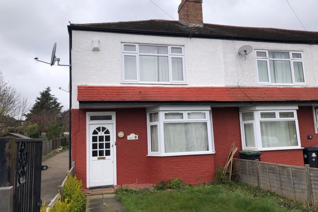 Thumbnail Semi-detached house to rent in Temple Gardens, Barrow Close, London