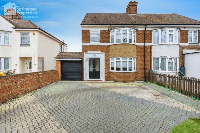 Thumbnail Semi-detached house for sale in Mile Road, Bedford, Bedfordshire