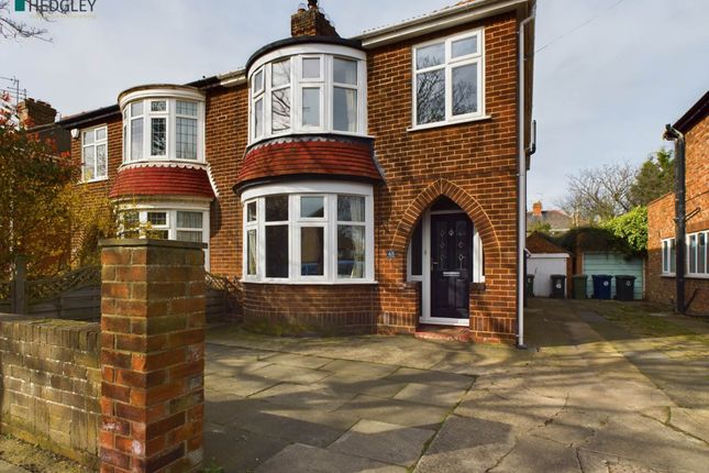 Thumbnail Semi-detached house for sale in Beverley Road, Redcar