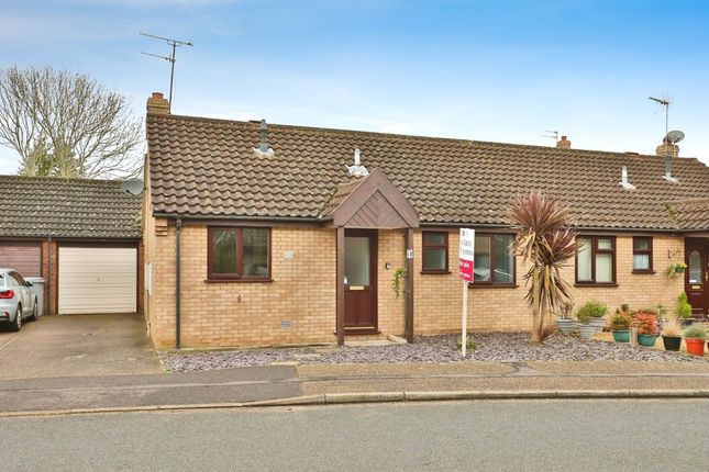 Thumbnail Semi-detached bungalow for sale in Shakespeare Way, Taverham, Norwich