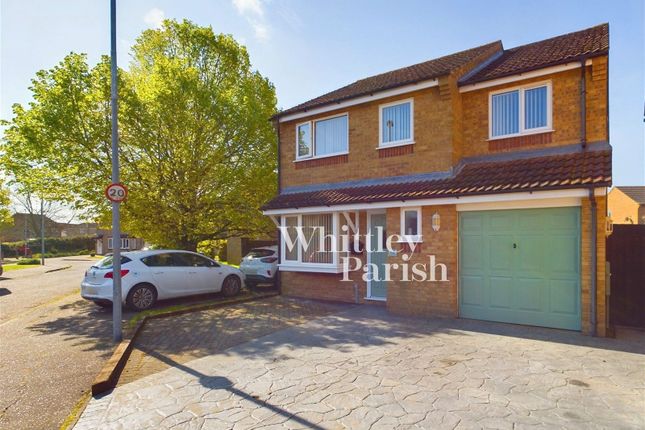 Thumbnail Detached house for sale in Suffield Close, Long Stratton, Norwich