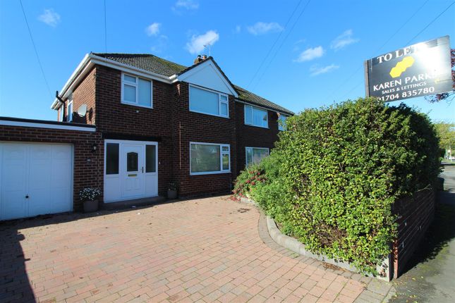 Thumbnail Semi-detached house to rent in Windsor Road, Formby, Liverpool