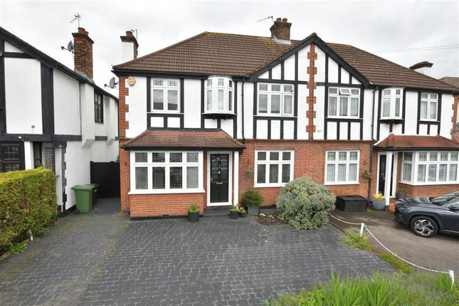 Thumbnail Semi-detached house for sale in Upper Brentwood Road, Romford, Essex