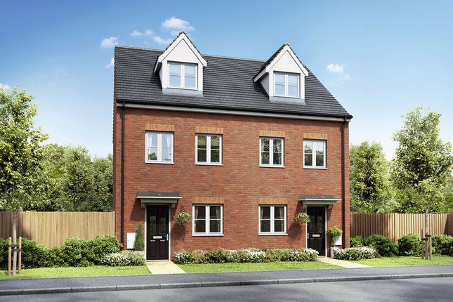 Thumbnail Town house for sale in "Wyatt" at Badgers Chase, Retford