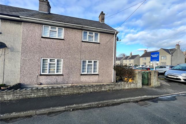 Thumbnail Semi-detached house for sale in Bron Hendre, Trefor, Caernarfon, Gwynedd