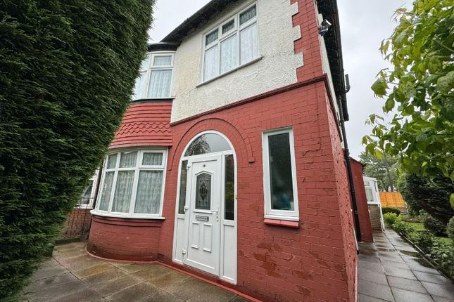 Thumbnail Semi-detached house for sale in Wordsworth Road, Old Trafford, Manchester