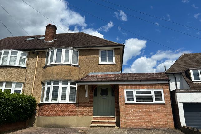 Thumbnail Semi-detached house for sale in The Greenway, Mill End, Rickmansworth, Hertfordshire