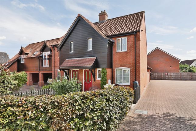 Semi-detached house for sale in Captain Ford Way, Dereham