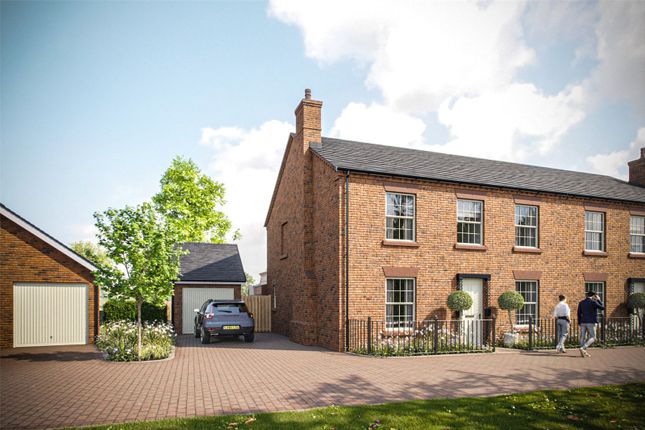 Thumbnail Semi-detached house for sale in Millbrook Meadow, Tilney Way, Tattenhall, Chester