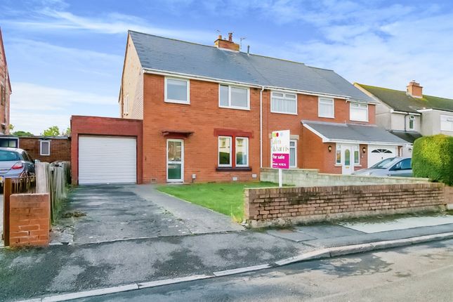 Thumbnail Semi-detached house for sale in Hinchsliff Avenue, Barry