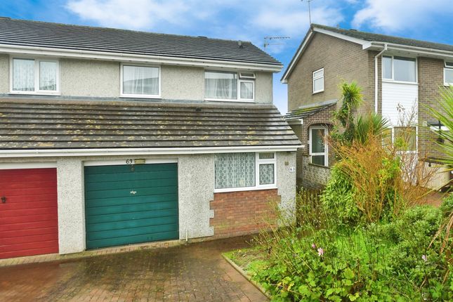 Thumbnail Semi-detached house for sale in Hobbs Crescent, Saltash