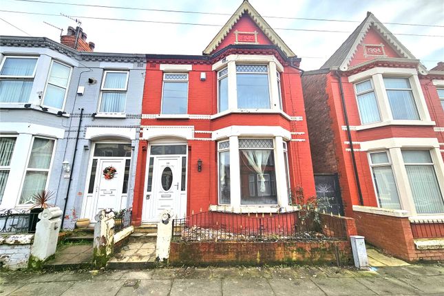 End terrace house for sale in Sark Road, Liverpool, Merseyside