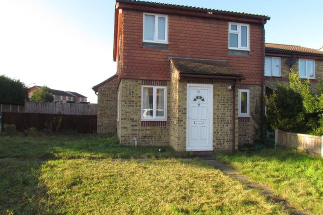 Thumbnail End terrace house to rent in Coulson Close, Dagenham, Essex