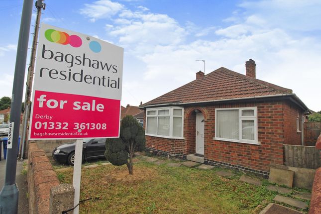 Thumbnail Detached bungalow for sale in Pear Tree Crescent, Pear Tree, Derby