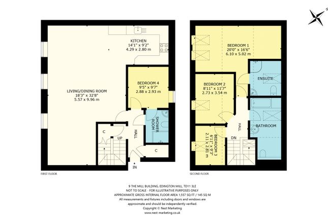 Flat for sale in The Mill Building, Edington Mill, Duns