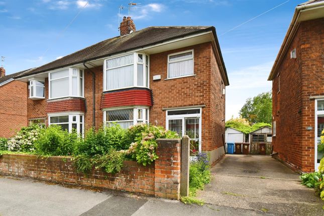 Thumbnail Semi-detached house for sale in Wembley Park Avenue, Hull