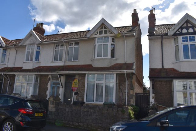 Thumbnail End terrace house for sale in New Church Road, Uphill, Weston-Super-Mare