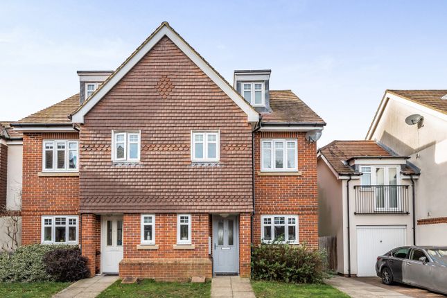 Thumbnail Semi-detached house for sale in Sime Close, Guildford, Surrey