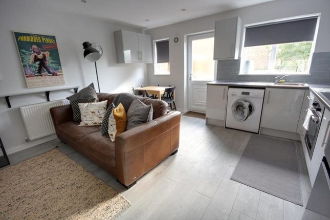 A Bright And Modern Kitchenette With Stylish Decor...